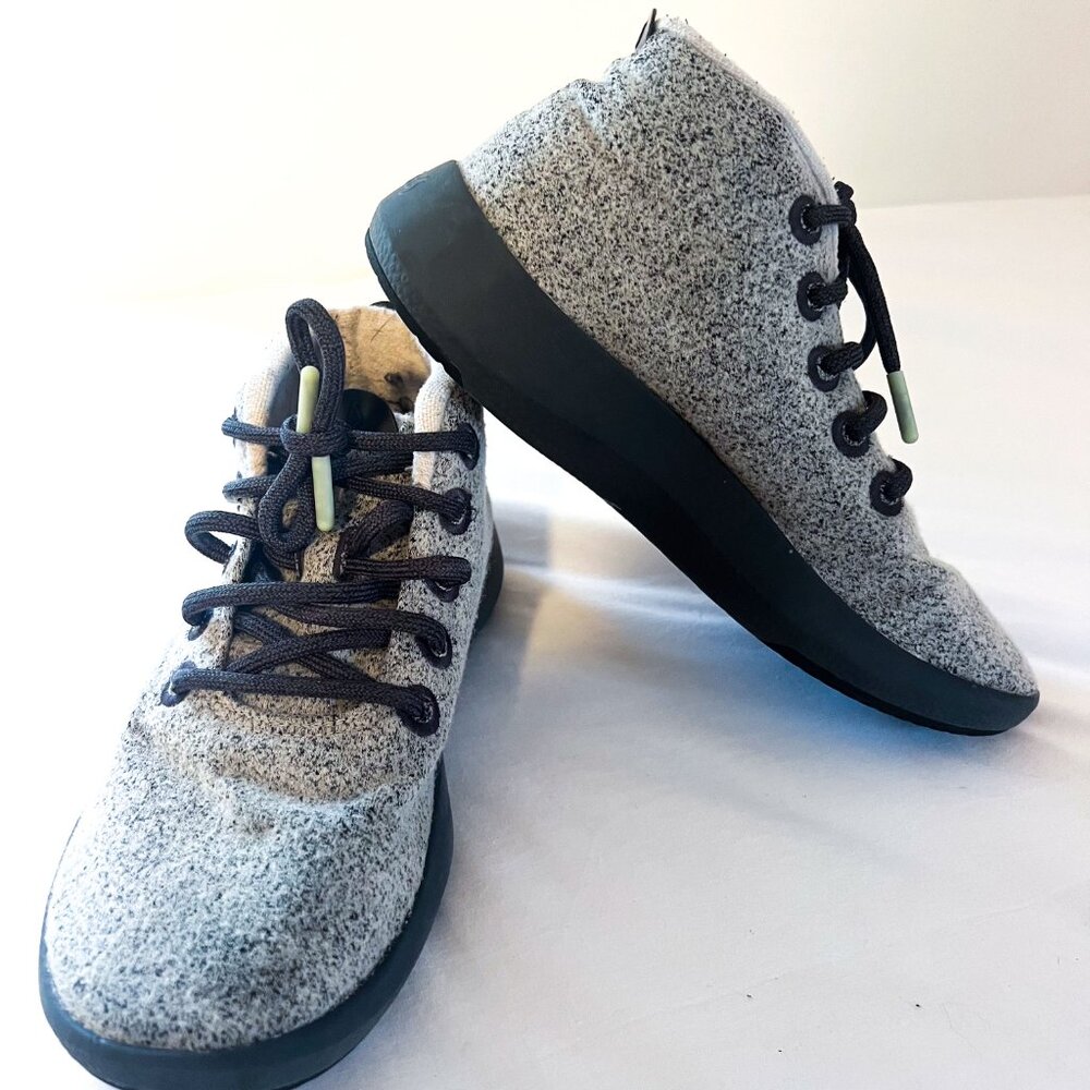 ALLBIRDS Women's Ursa Minor (Dark Grey Sole) Wool Runner-up Mizzle - Picture 8 of 13